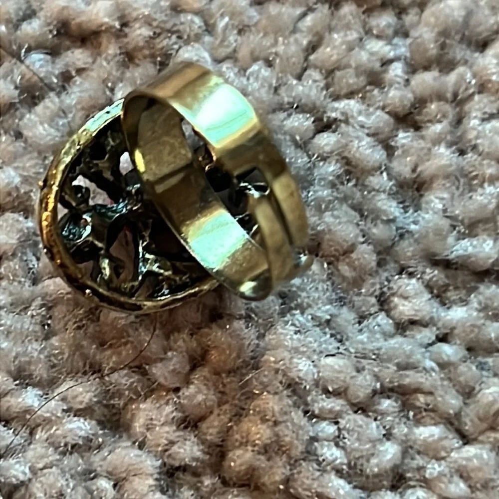 50 Adjustable retro fashion rings - Picture 3 of 3